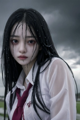 ホラーな女性