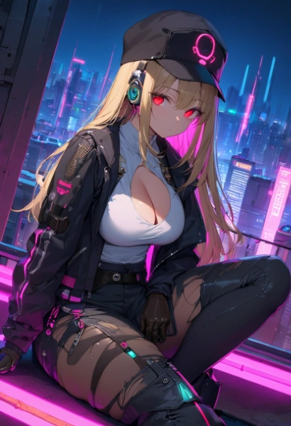 サイバーガールも