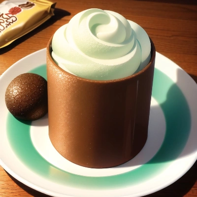 新作のチョコミントアイス……？