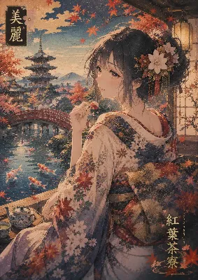 紅葉茶寮で味わう秋の甘いひととき