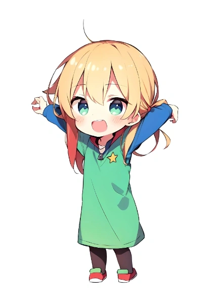 大きめなジャージ着たサポーターの子