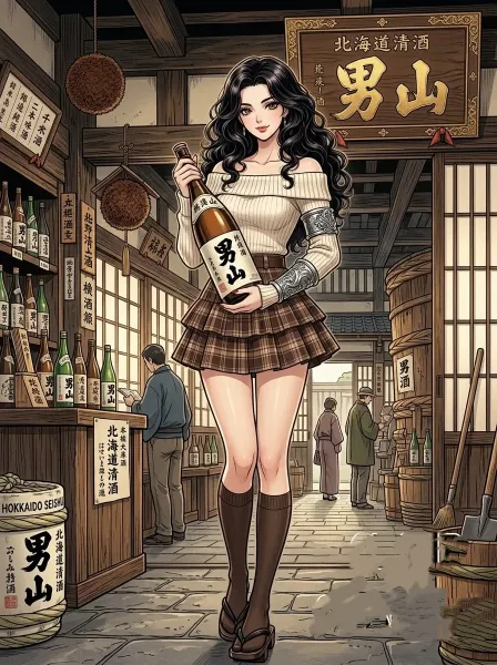 酒蔵を訪ねた
