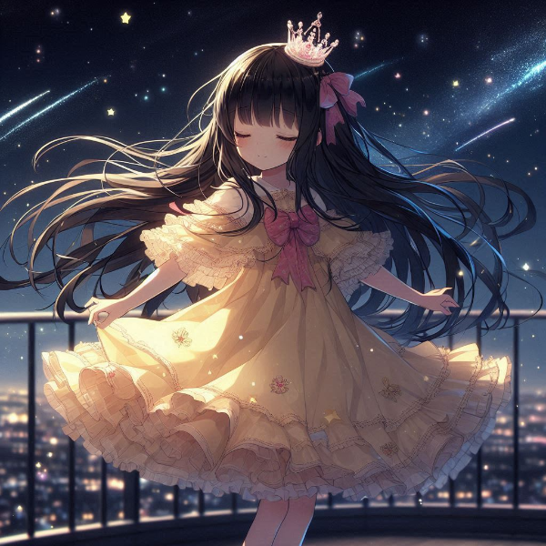 星降る夜に踊る少女