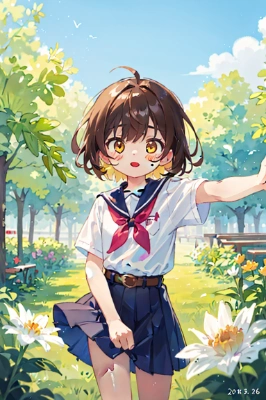 近所の公園デート