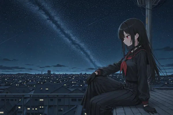 何か考え始めた...