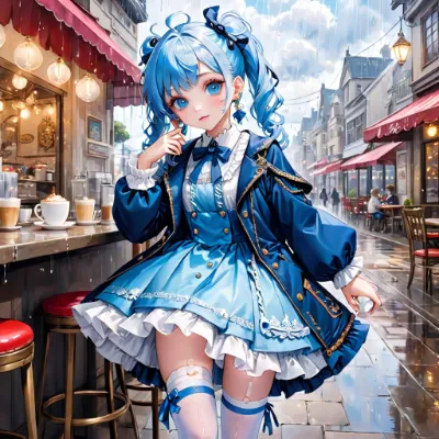 急な雨