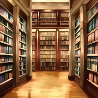 図書館!!