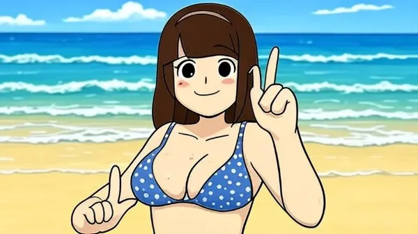 ヤフーフリマの娘を可愛くしてみた