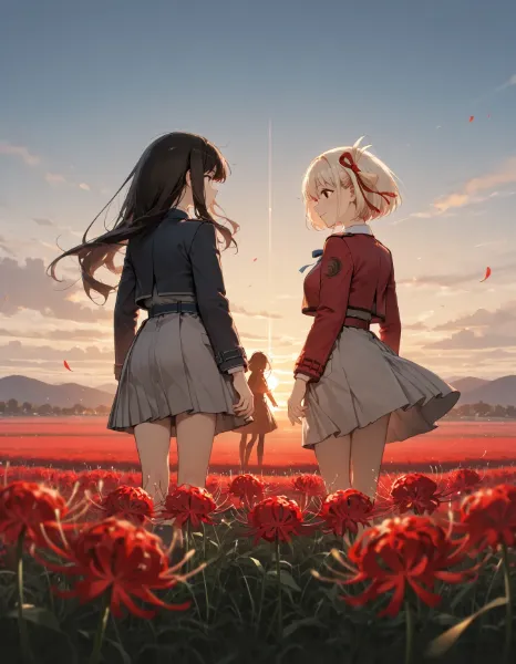 リコリス・リコイル　彼岸花