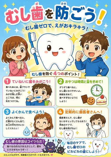 むし歯ゼロのキラキラ冒険！