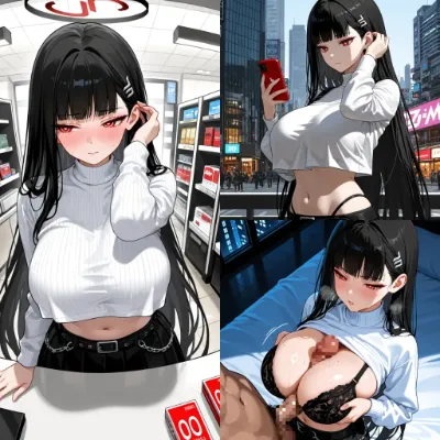 ストリートファッション　調月リオ