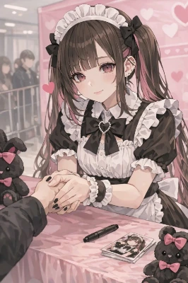 メイドさんの握手会