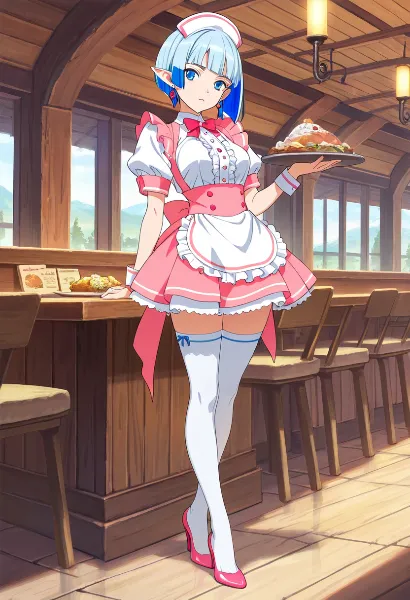 エルフメイドの甘いおもてなし