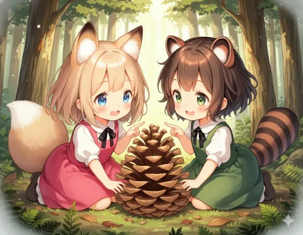 コン子とポン子の詰め合わせ