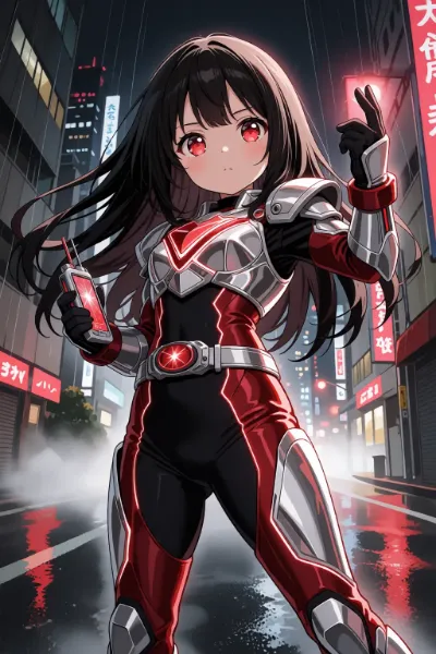 深紅のフォトンライダー