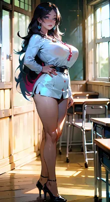妖艶熟女教師～3