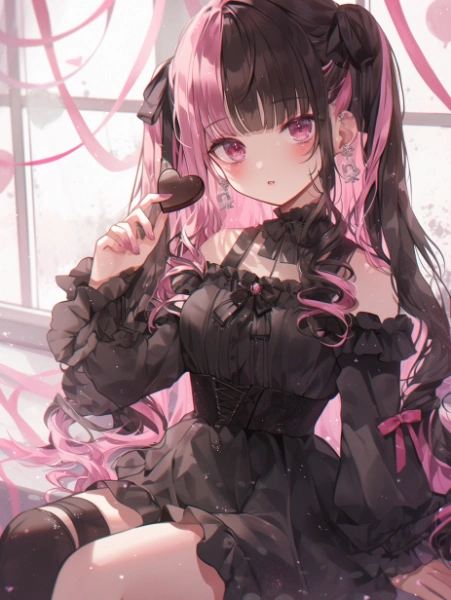 地雷ちゃんからチョコ