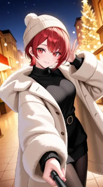 女子高生は冬の煌めきに覚醒する………♡【霧島 紅葉】