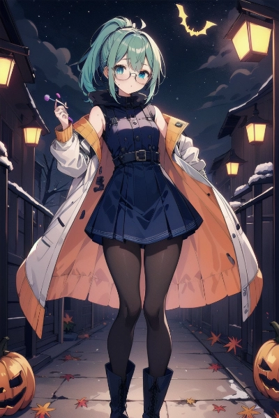Halloweenなメガネちゃん