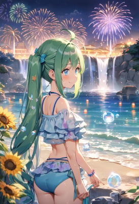 花火と幻の街