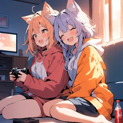 一緒にゲーム