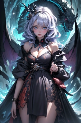 sexy dress using dark magic