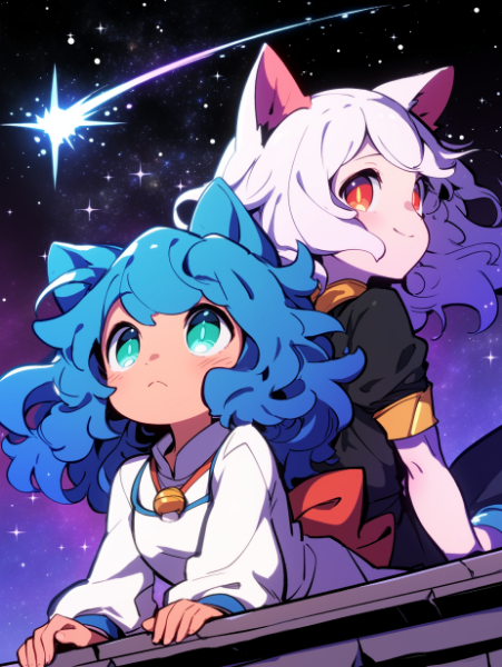 見上げる星は…