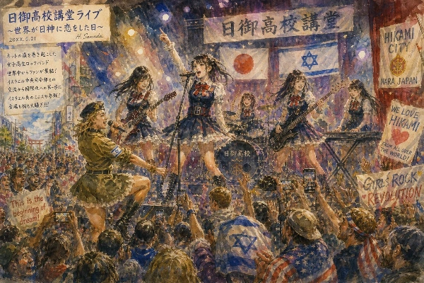 A girls' rock band of active high school students