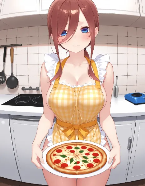 【五等分の花嫁】中野三玖　エプロン