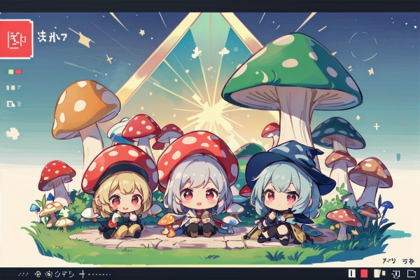 きのこの魔女の冒険