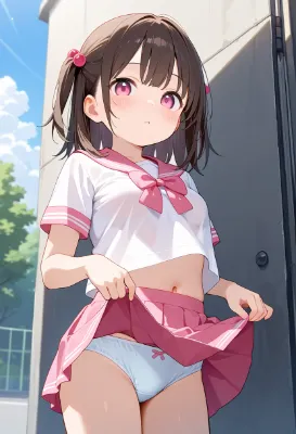 パンツ見せ