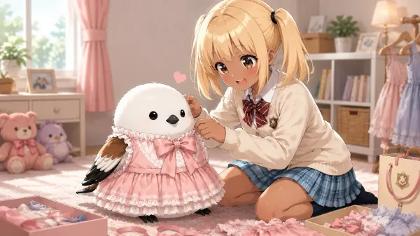 ぬいドレス（笑）
