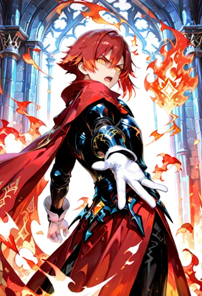 紅炎の魔導士