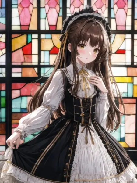 ロリータ服の女の子