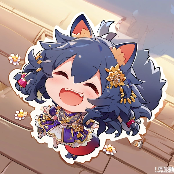 フレークシールっぽい