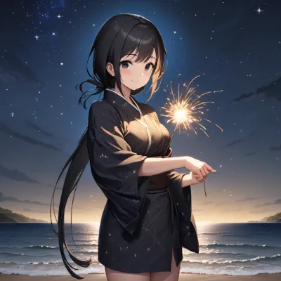 黒髪の女の子51