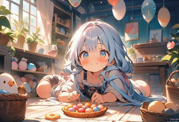 卵ケーキ！卵パーティ！🍰