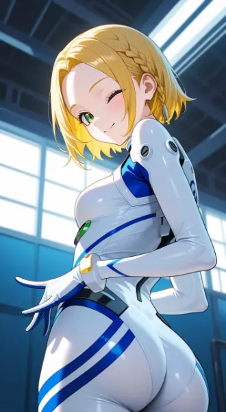 蒼穹のフロンティア【テンペスト格納庫、ふたりの背中】