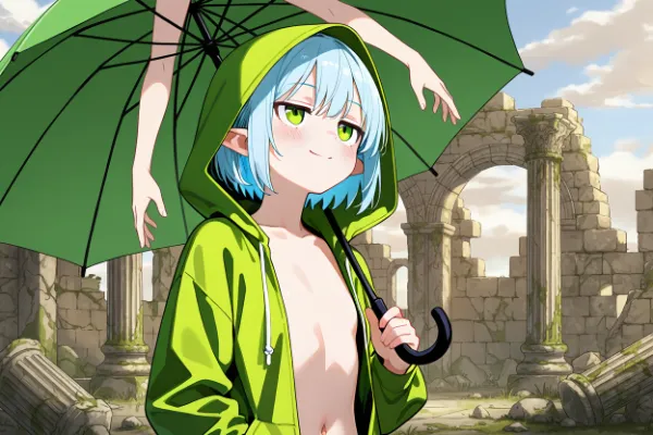 【折りたたみ傘】盗人折り畳み傘