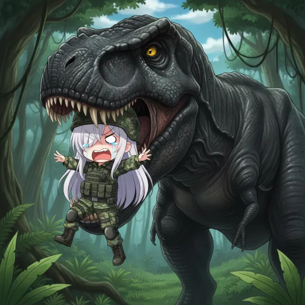 【急募】1日数回、T-REXに噛まれる人