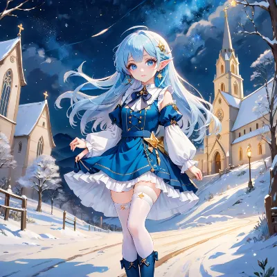 雪の夜