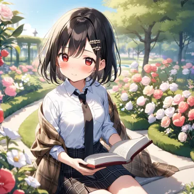 黒髪の女の子38