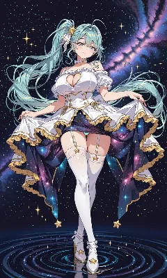 星空に舞う銀河の乙女