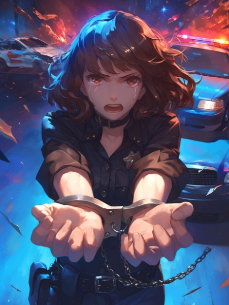 No.1270 走り屋の女の子✕逮捕される女の子