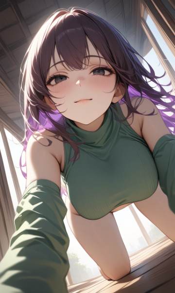 「どうしたの？顔真っ赤にして...」