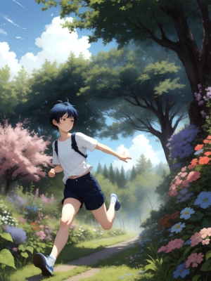 blue sky