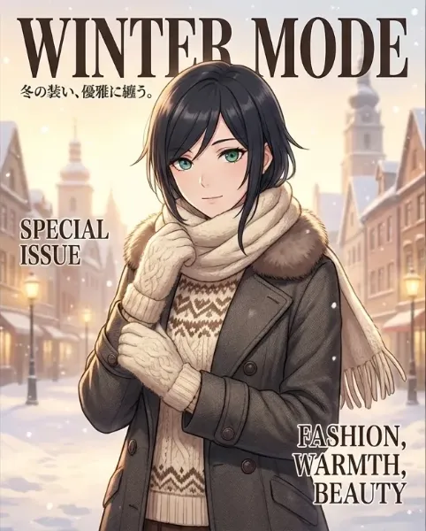 WINTER MODE - 冬の優雅な装い