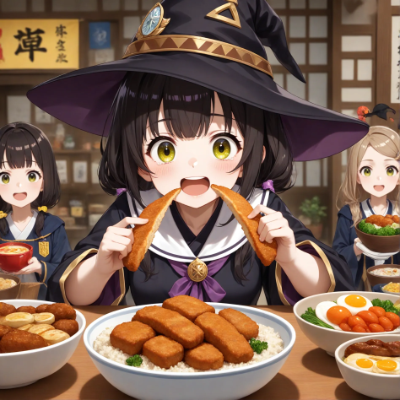 かつ丼?