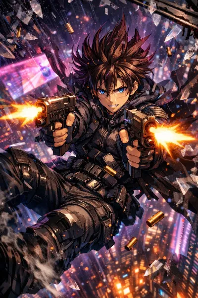 ネオンシティの二丁拳銃