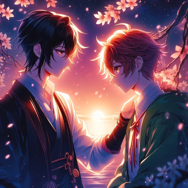 【R15】BLな、逆光の男性達★(12枚)